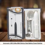 Automatic USB Coffee Milk Stirring Cake Baking Cream Bubbler