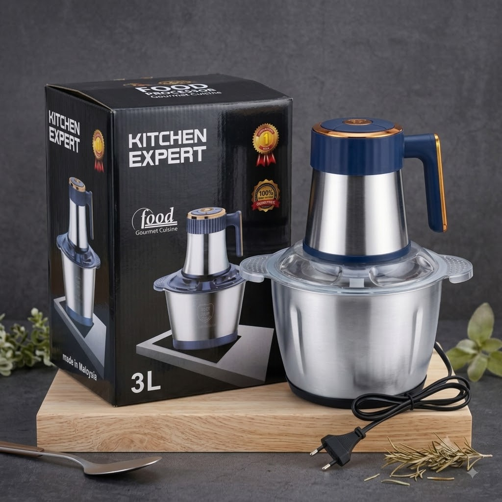Food Processor Kitchen Expert 3L Stainless Steel