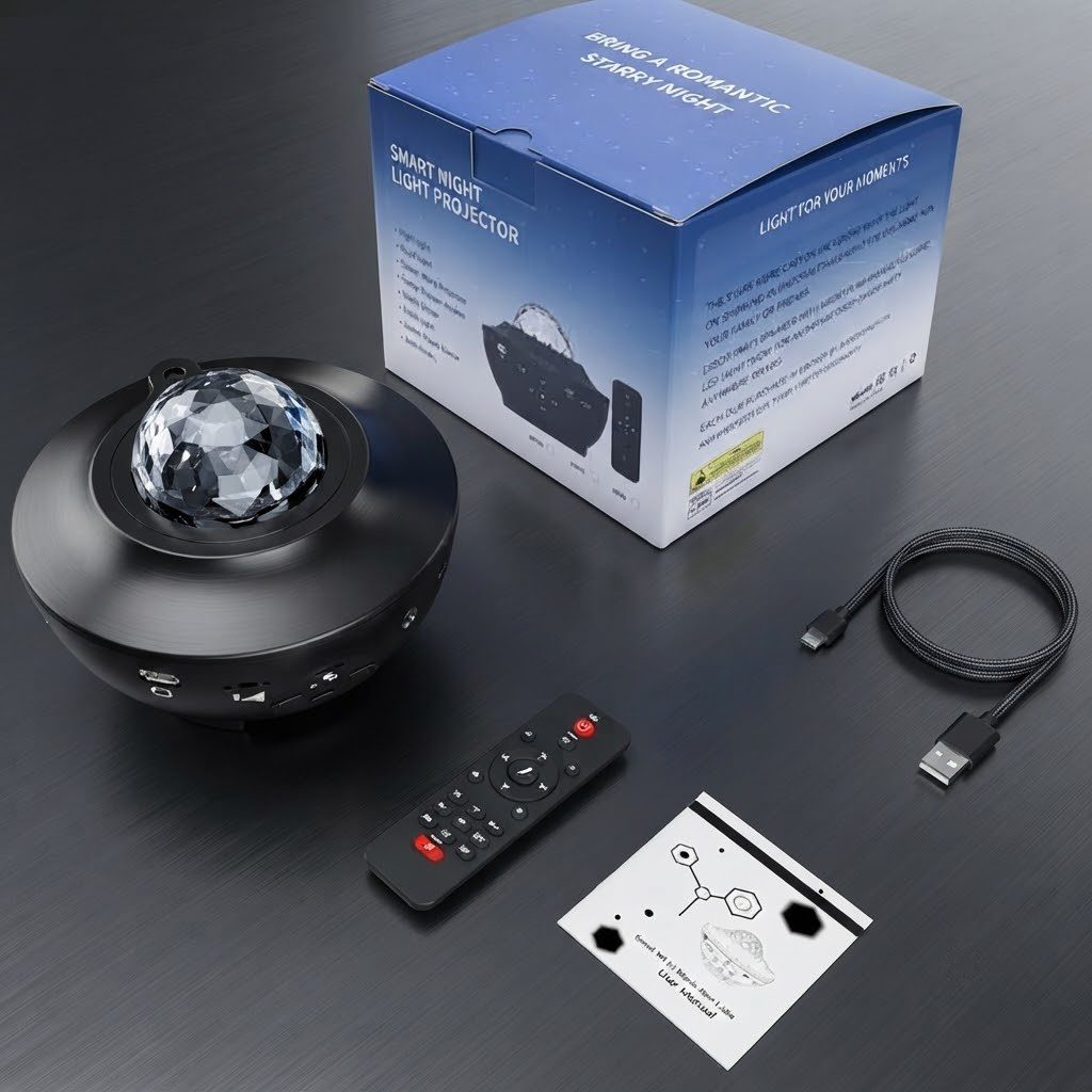 Galaxy Projector Star Light Speaker