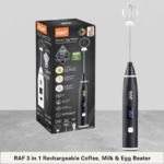 RAF 3 in 1 Rechargeable Coffee Milk Egg Beater