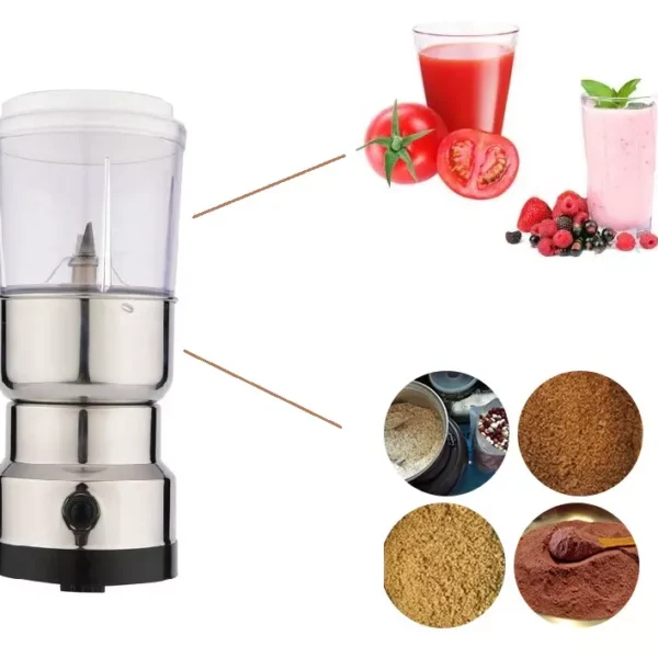 RAF Coffee & Juice Electric Blender 2-in-1 R.7126 – 300W Stainless Steel Grinder - Image 3