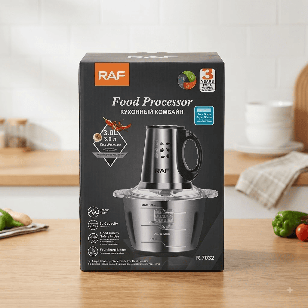 RAF Food Processor Meat Chopper 3 Litter R.7032