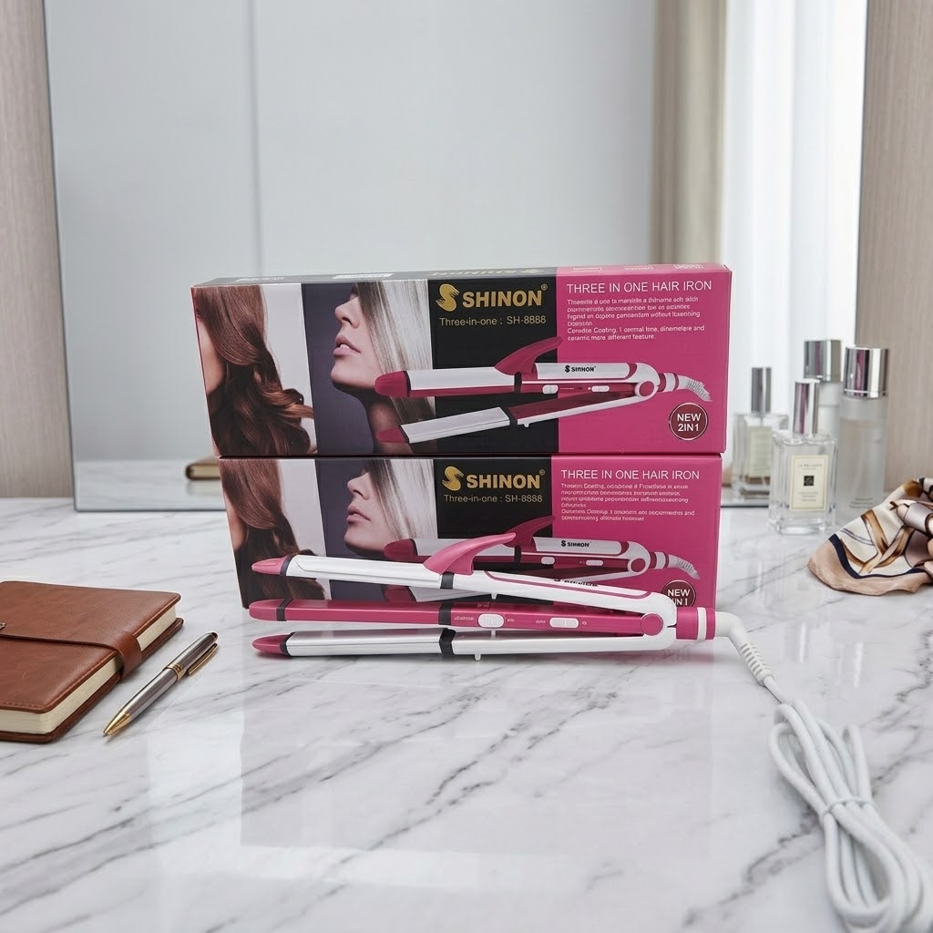 Shinon hair straightener 3 in 1
