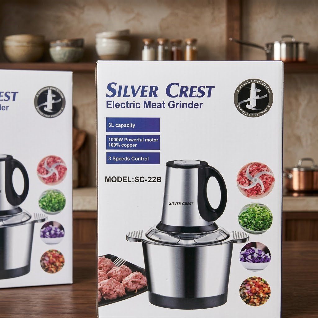 Silver Crest Electric Meat Grinder 3L