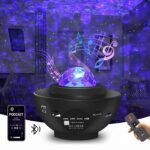Galaxy Projector Star Light Speaker With Remote Control, - Image 3
