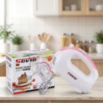 electric hand mixer with whisks for baking cakes