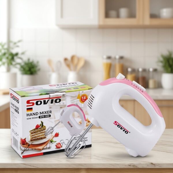 electric hand mixer with whisks for baking cakes