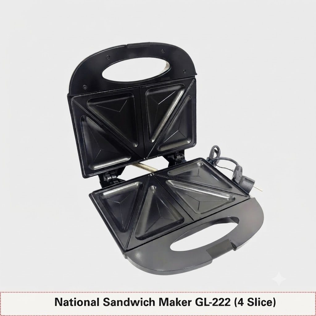 National Sandwich Maker GL-222 4 Slice