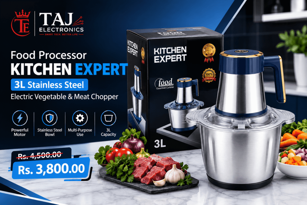 Kitchen Expert 3L Food Processor