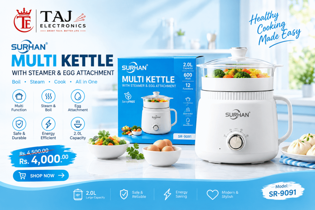 Surhan Multi Kettle SR-9091 2L