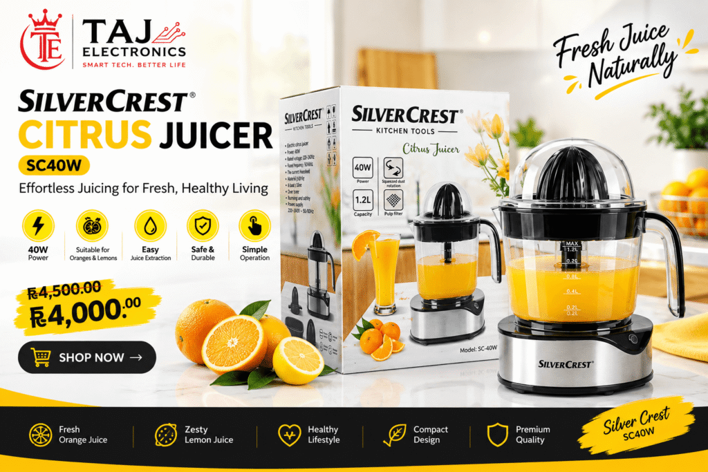 Silver Crest Citrus Juicer SC40W