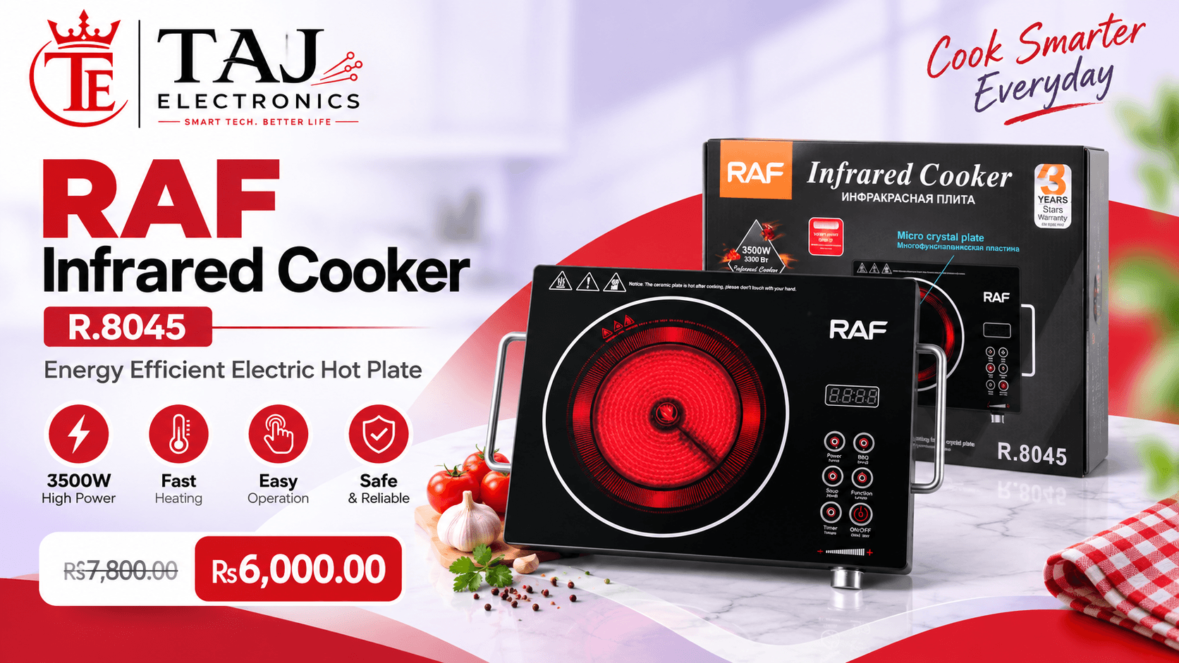 RAF Infrared Cooker R.8045