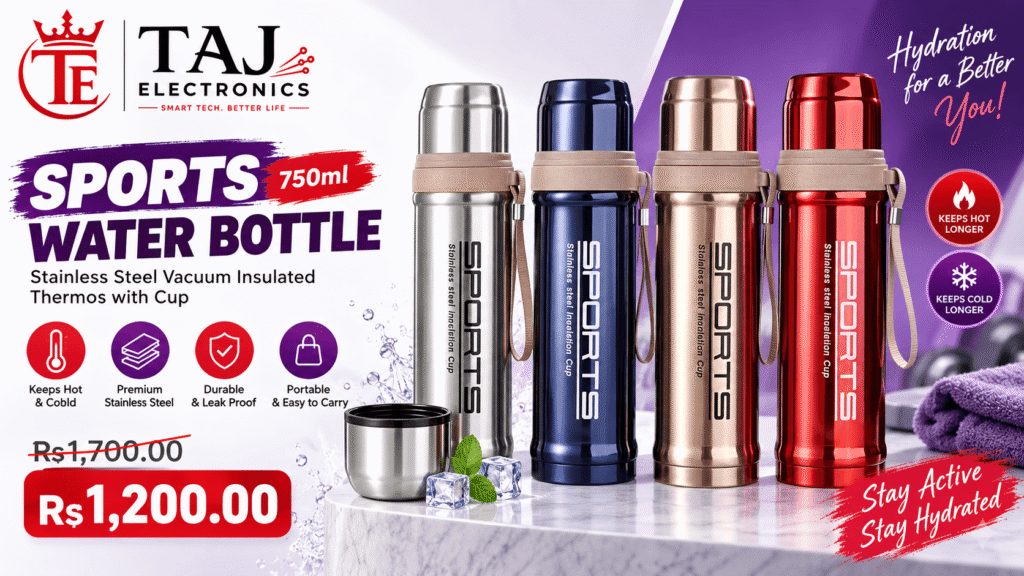 Sports Water Bottle 750ml