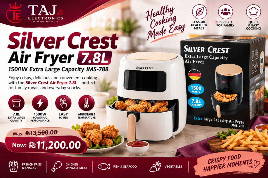 Silver Crest Air Fryer 7.8L