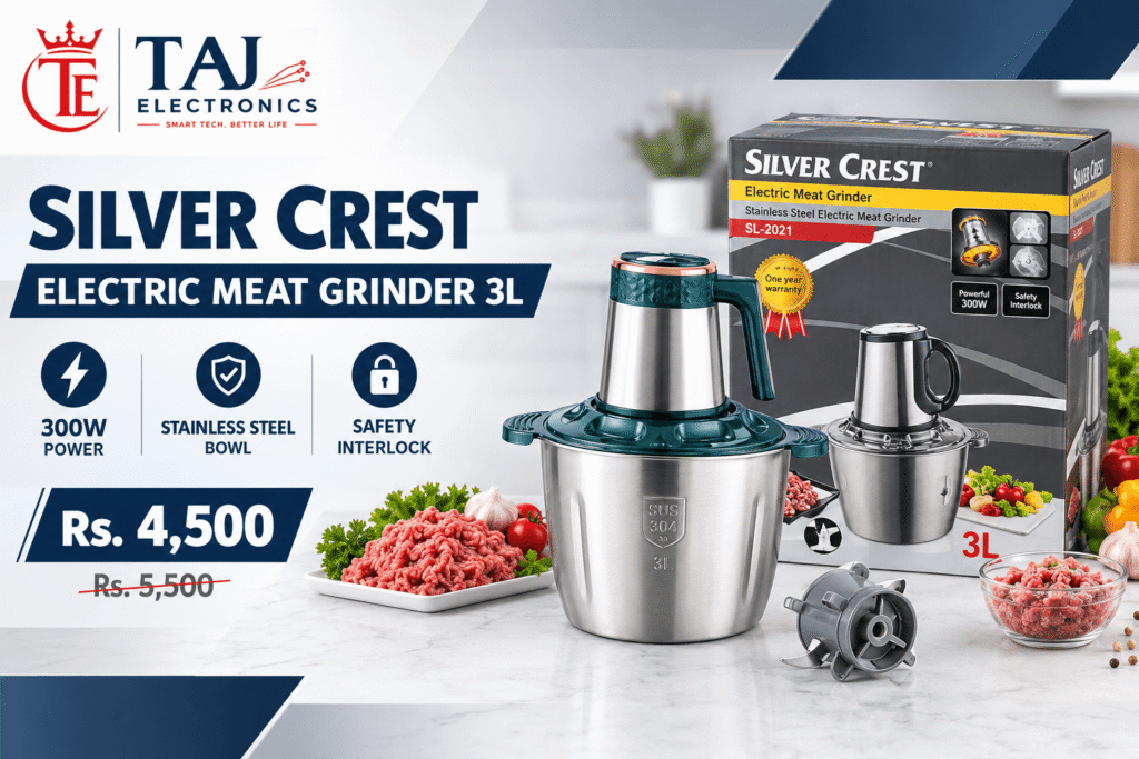 Silver Crest Electric Meat Grinder 3L