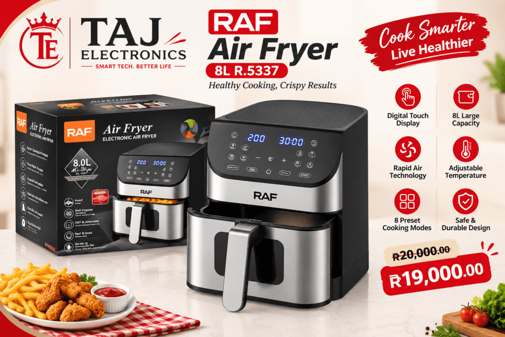 RAF Air Fryer 8L R.5337